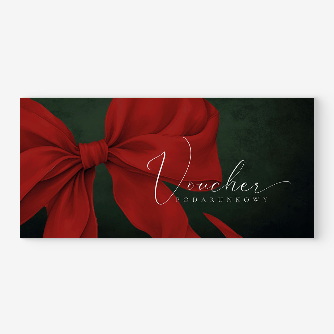 Świąteczny Voucher podarunkowy z logo - VCH528