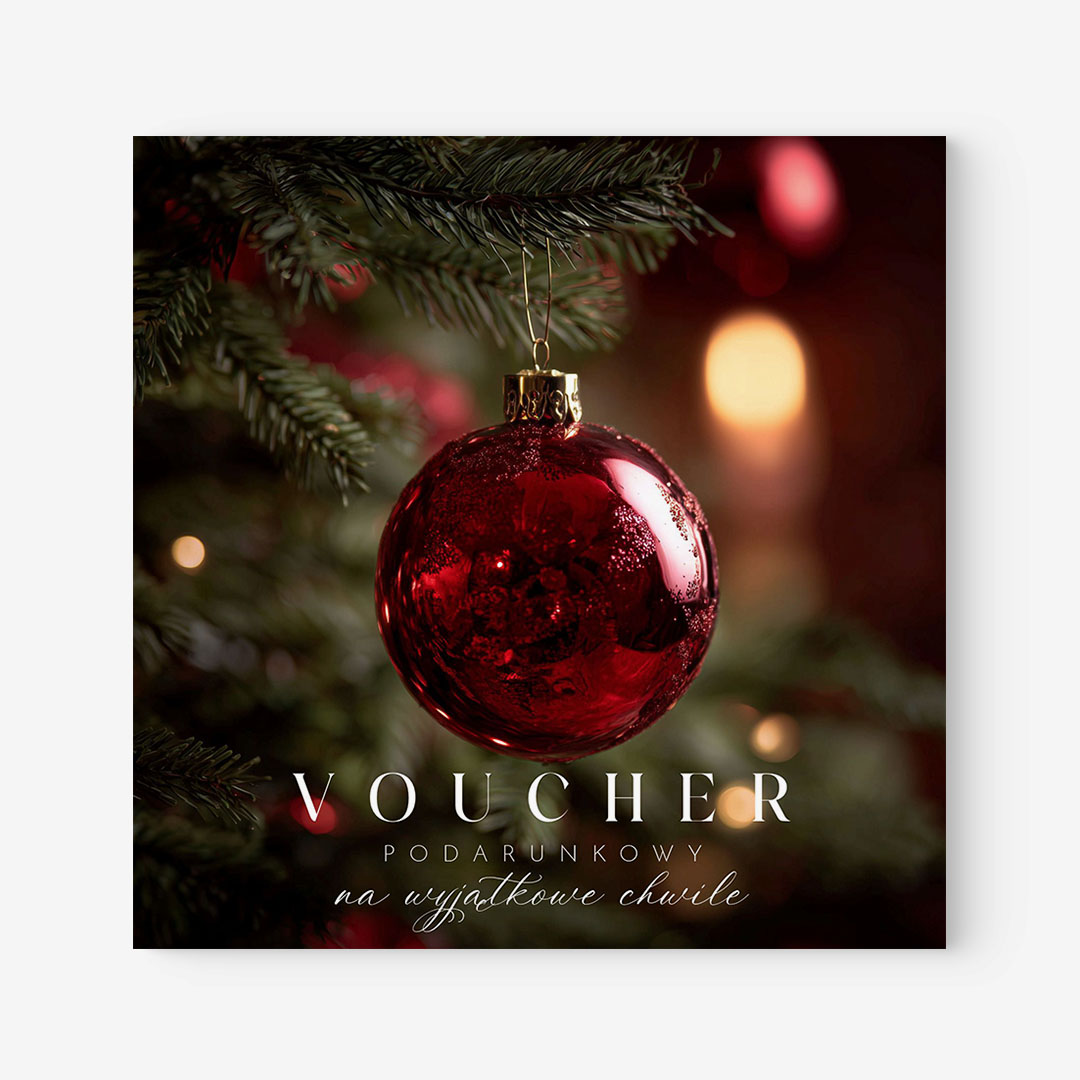 Świąteczne vouchery podarunkowe z logo - VCH547