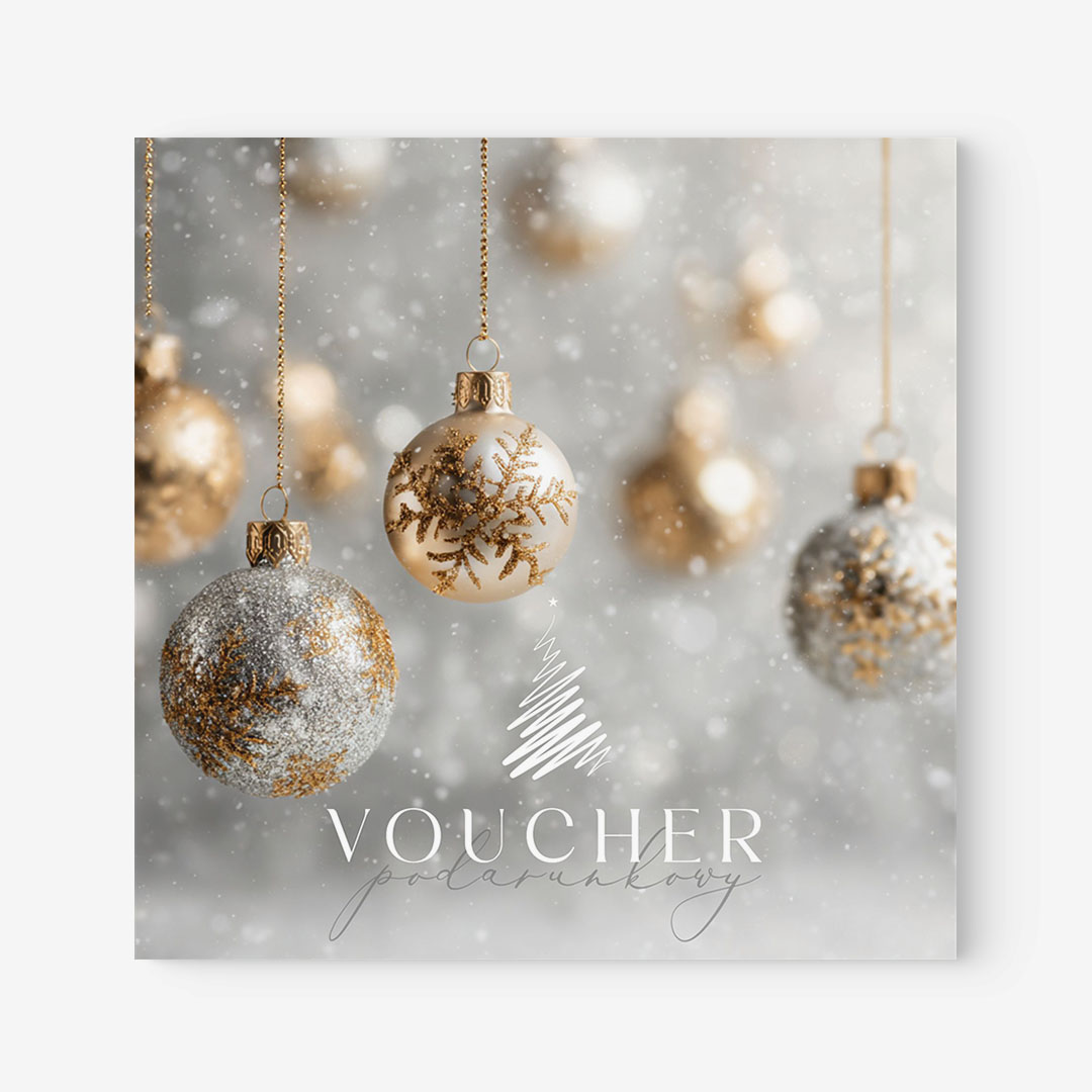 Świąteczne vouchery podarunkowe z logo - VCH549