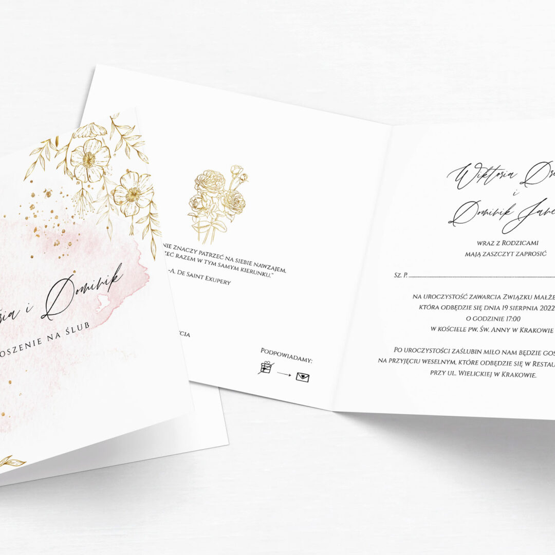Zaproszenia ślubne 2021
