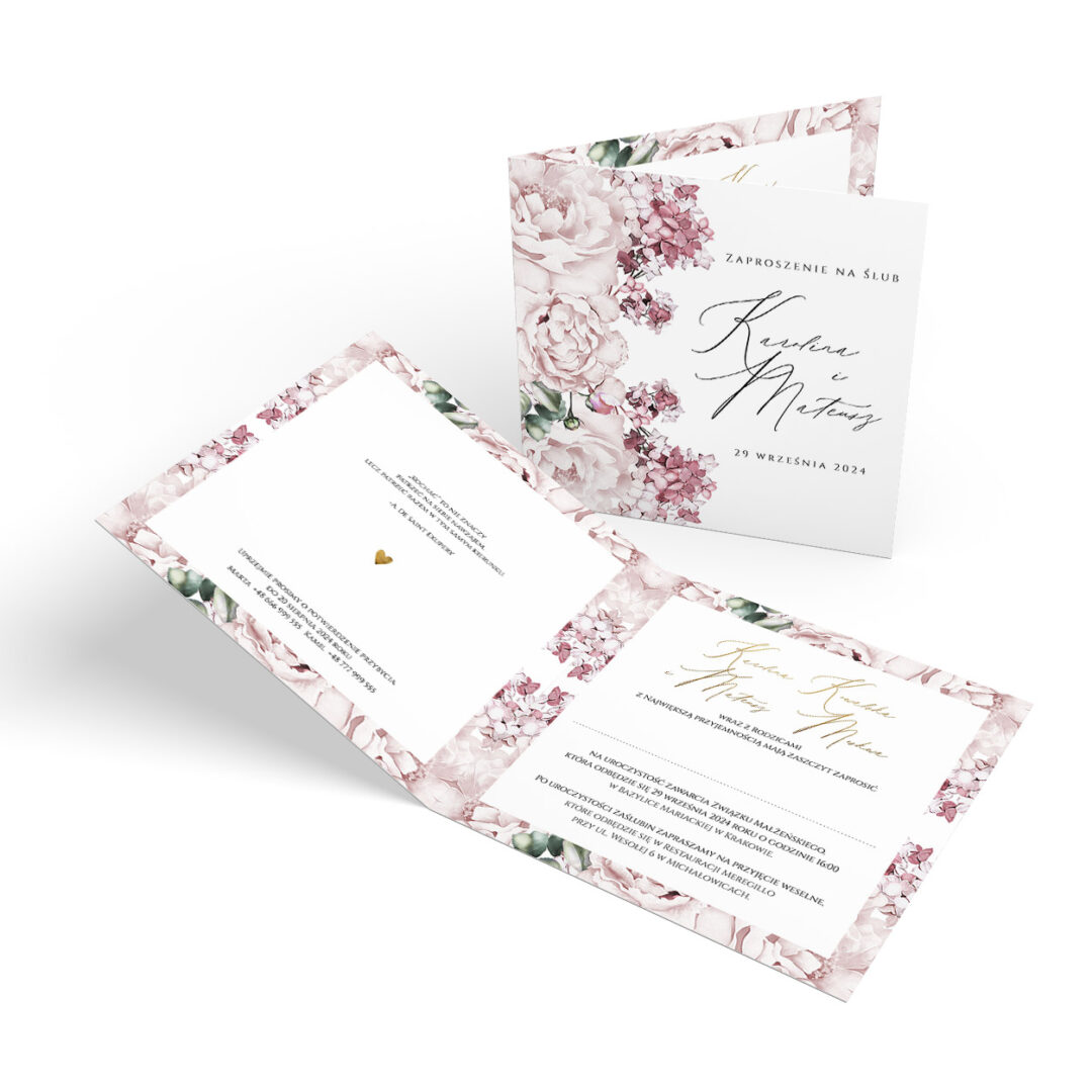 Zaproszenia Ślubne - PaperStudio