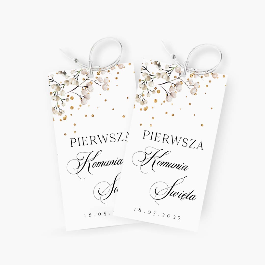 Zaproszenie na Pierwszą Komunię Świętą - BRT132 - obrazek 3