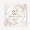 Eleganckie zaproszenie na Rocznicę Ślubu