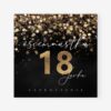 Zaproszenie na 18 w stylu glamour RT94