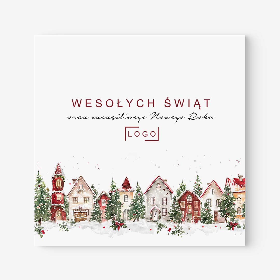 Kartki Świąteczne dla firm - Evylon