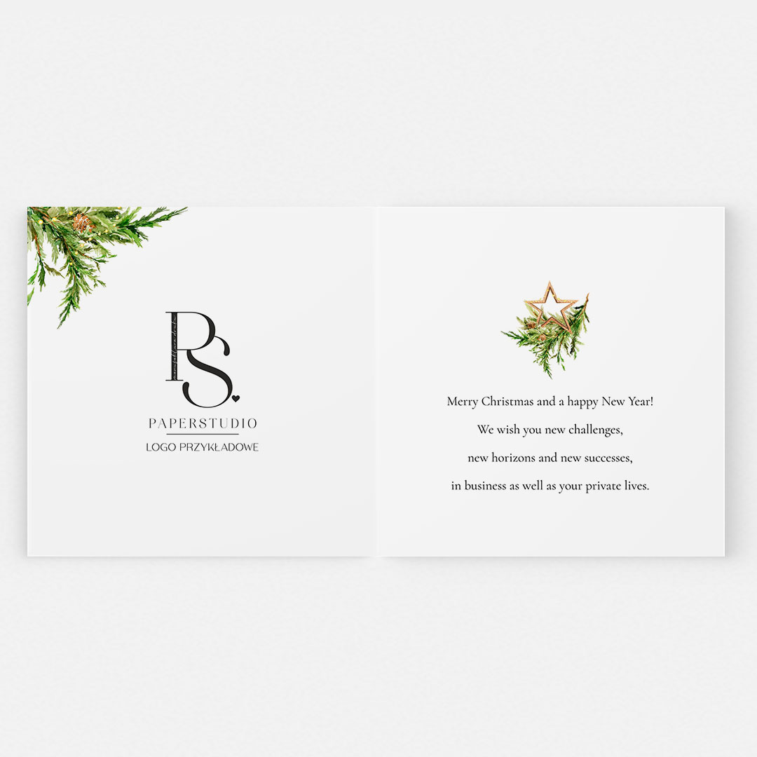 Kartki świąteczne dla firm - Yuletta - obrazek 3