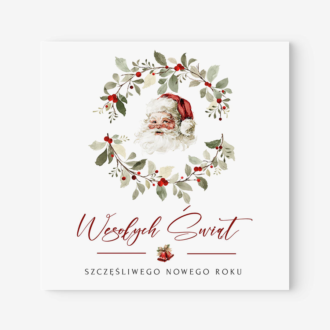 Kartki świąteczne z życzeniami firmowymi  – BN°608