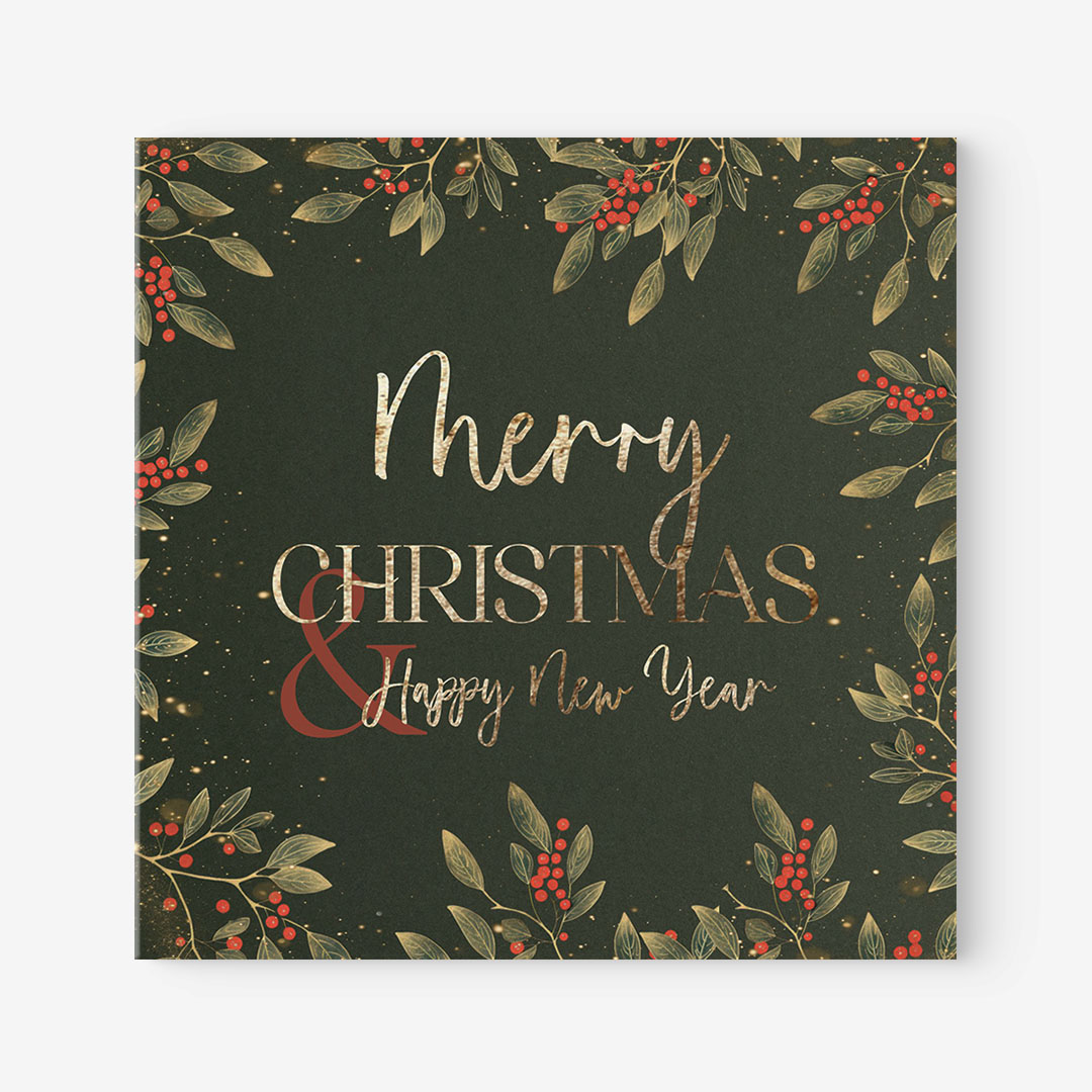 Kartki świąteczne z życzeniami firmowymi  – BN°623