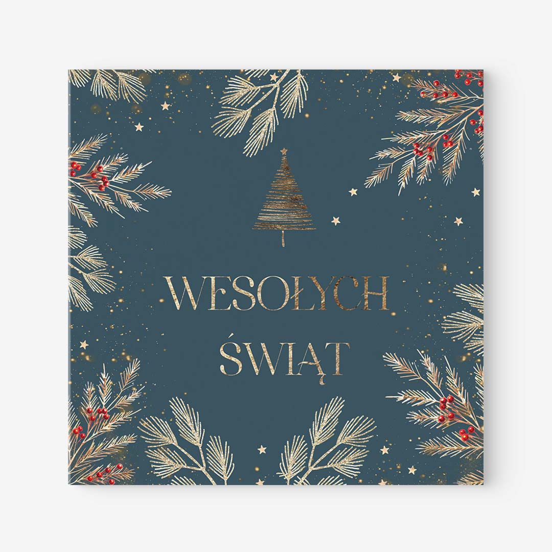 Kartki świąteczne z życzeniami firmowymi  – BN°624