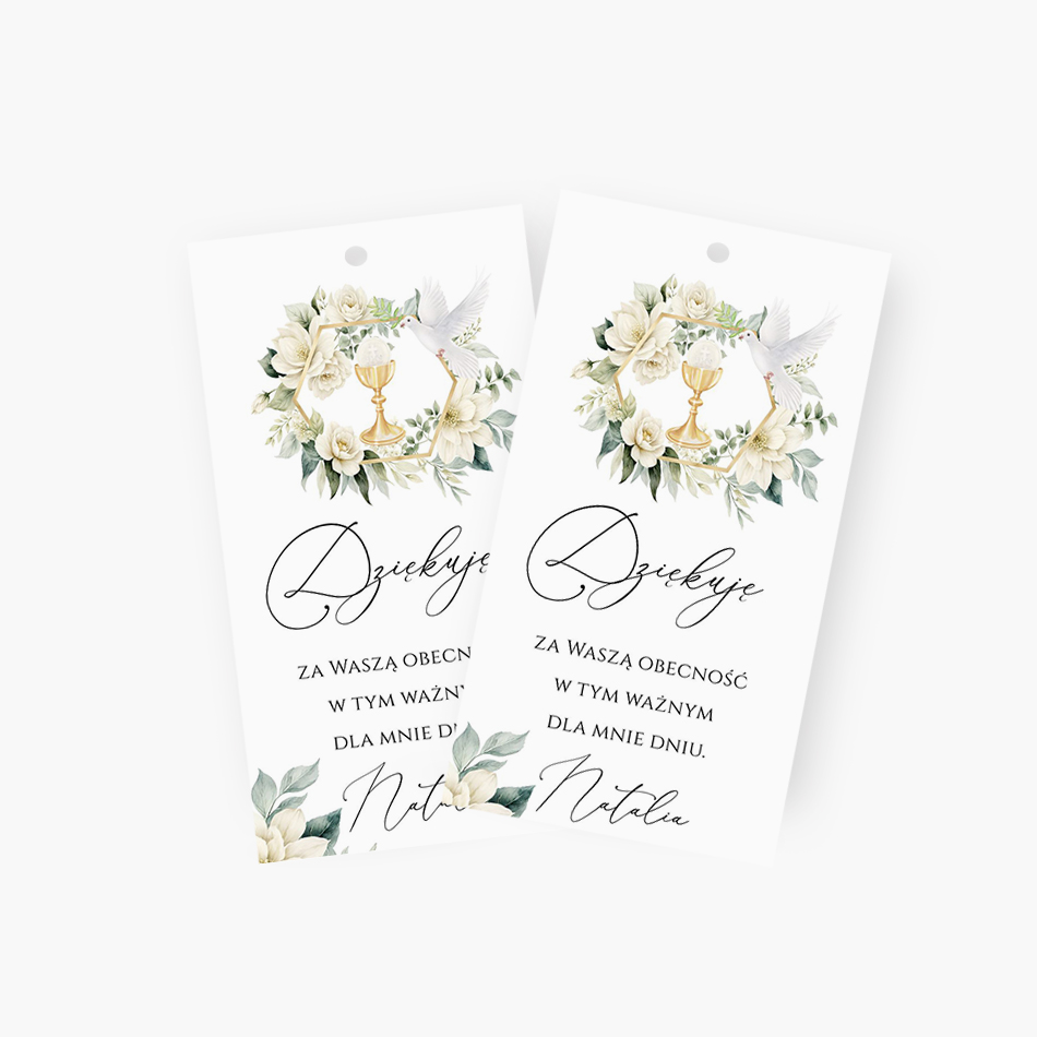 Zaproszenie na Pierwszą Komunię Świętą - BRT131 - obrazek 3