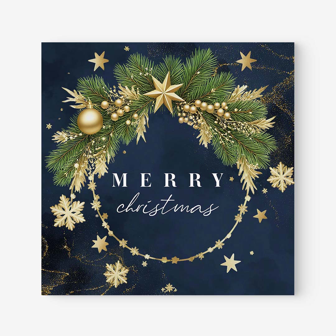 Personalizowane Kartki Świąteczne z logo - dla firm