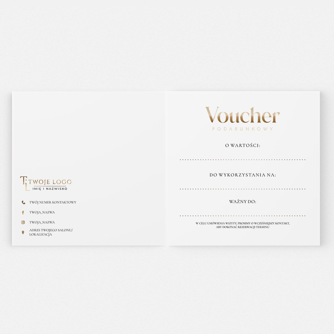 Alternative view of Vouchery podarunkowe - personalizowane - VCH545