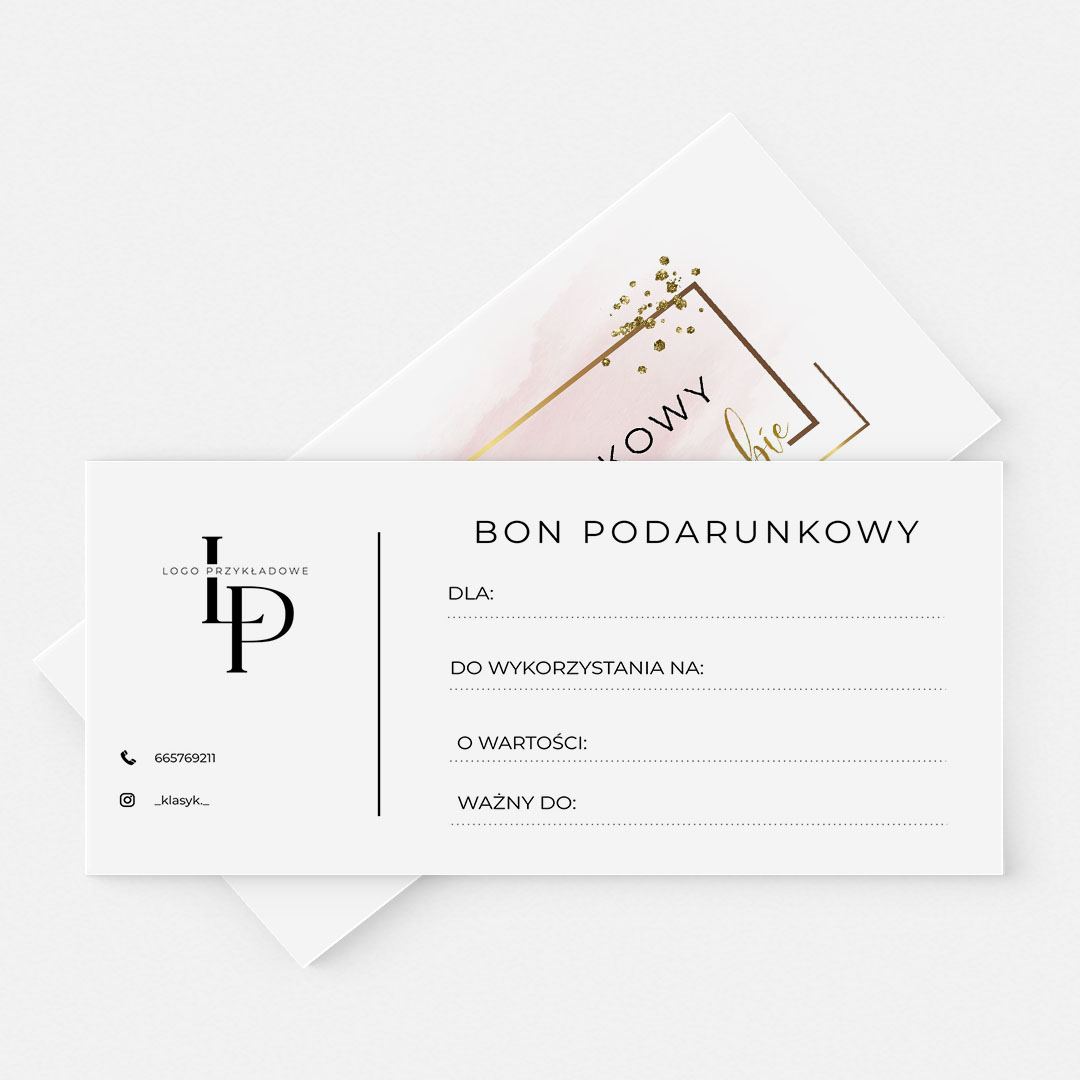 Alternative view of Vouchery podarunkowe na produkt lub usługę - VCH587