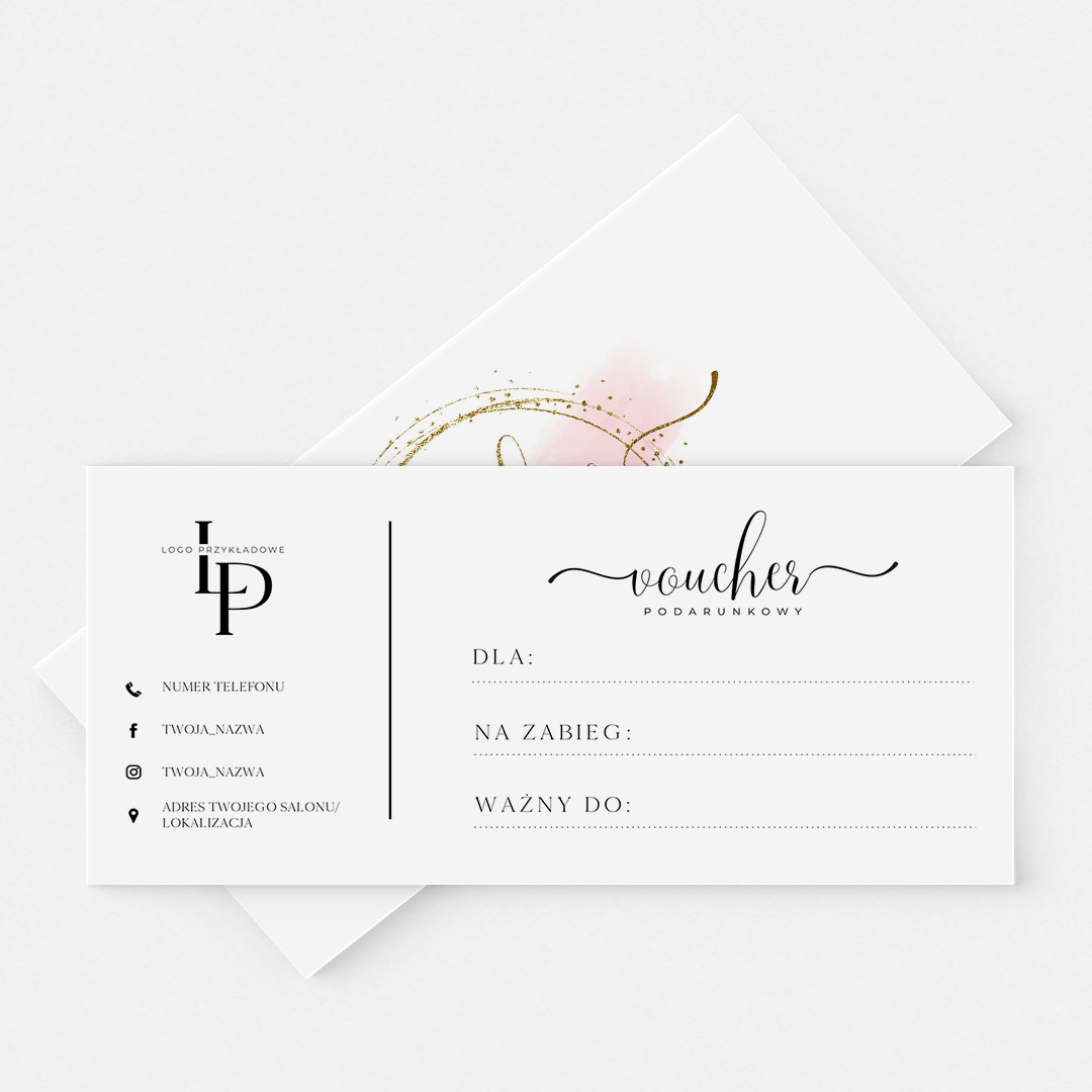 Alternative view of Vouchery podarunkowe na produkt lub usługę - VCH588