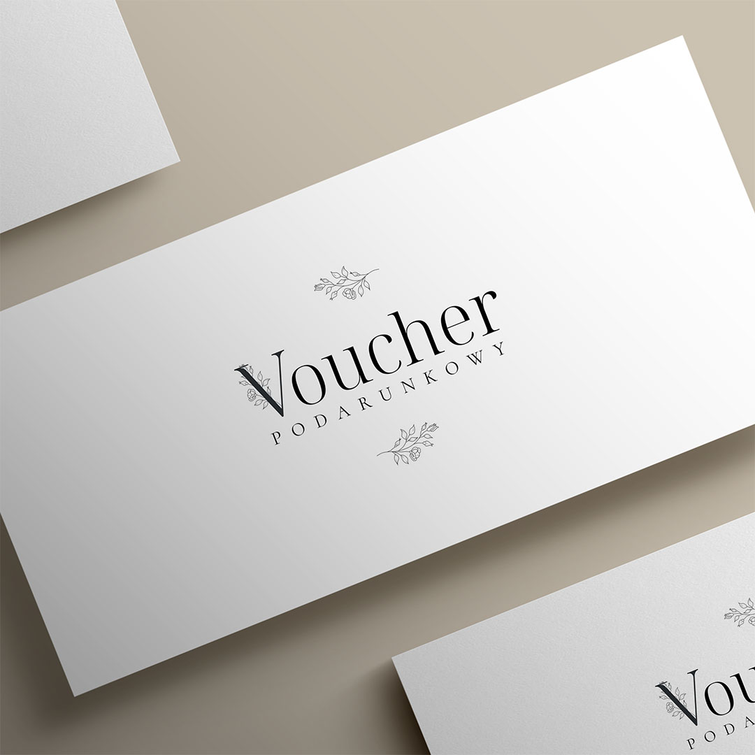 Minimalistyczny Voucher na produkt lub usługę - VCH577