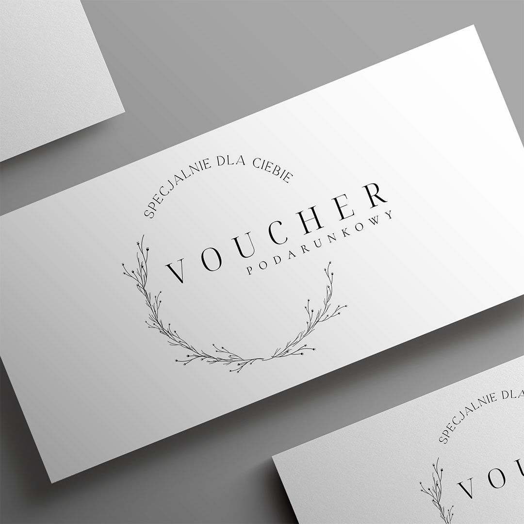 Minimalistyczny Voucher na produkt lub usługę - VCH579