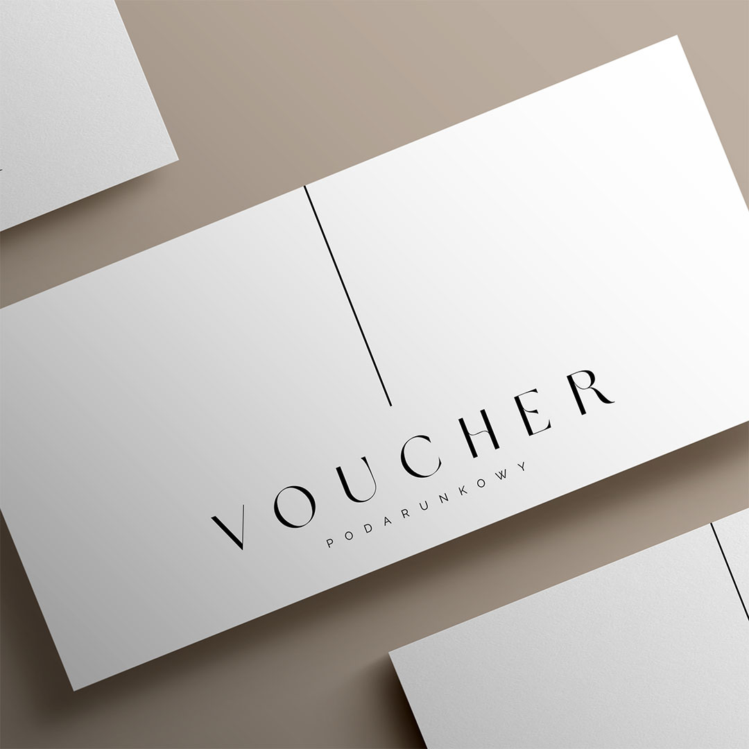 Minimalistyczny Voucher na produkt lub usługę - VCH570
