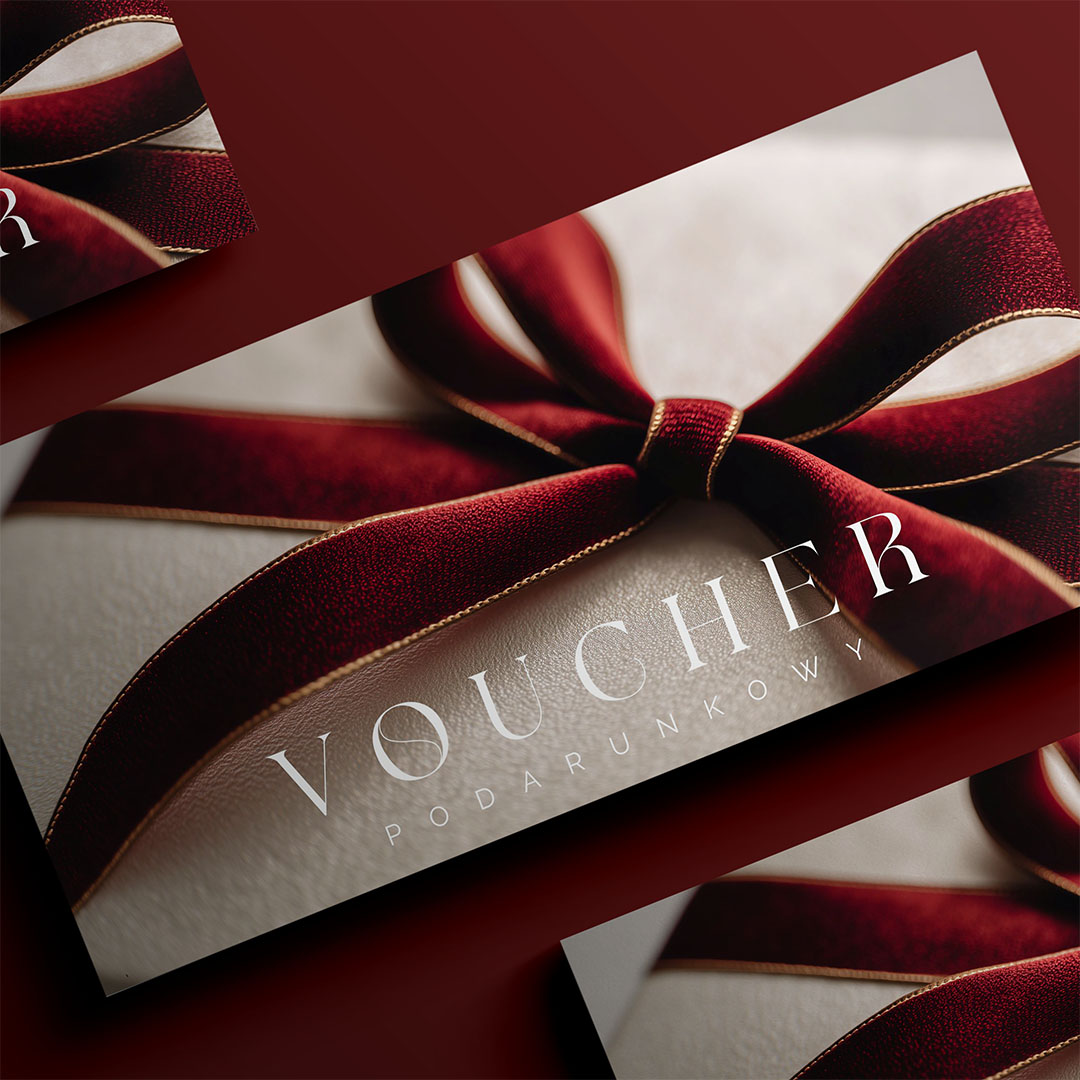 Świąteczne Vouchery Podarunkowe z nadrukiem logo - VCH564