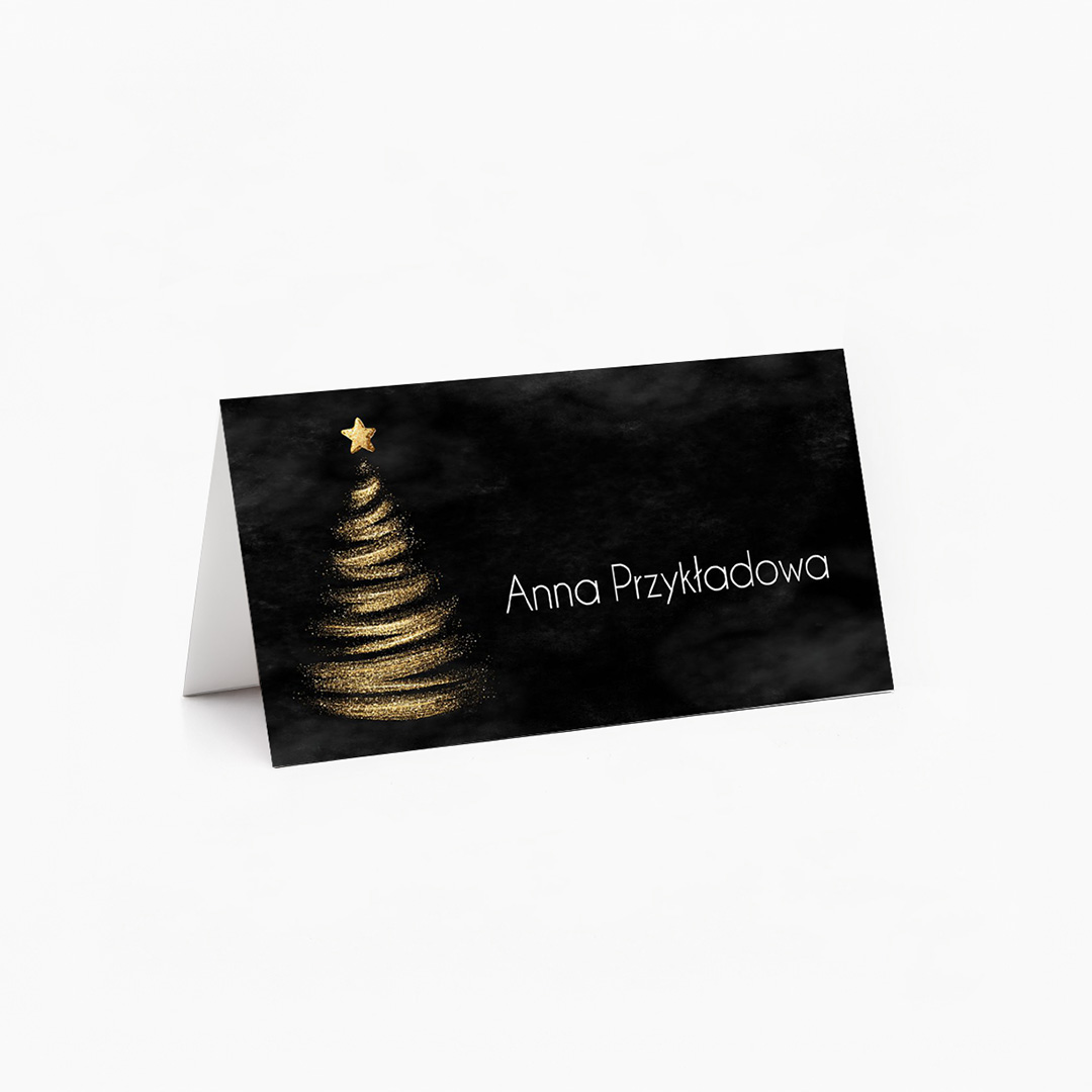 Winietki na stół ze świątecznym motywem - T917