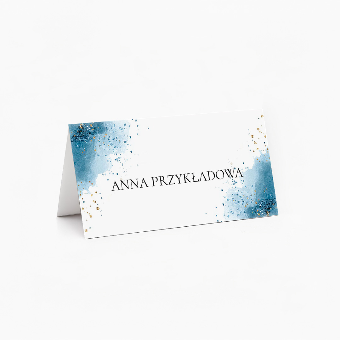 Winietki z niebieskim akcentem - T921