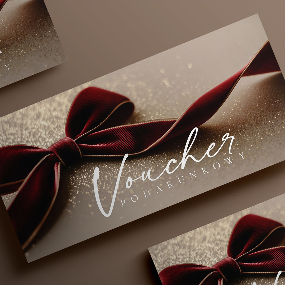 Świąteczne Vouchery Podarunkowe z nadrukiem logo - VCH568