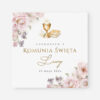Pastelowe Zaproszenie na Pierwszą Komunię Świętą - BRT883