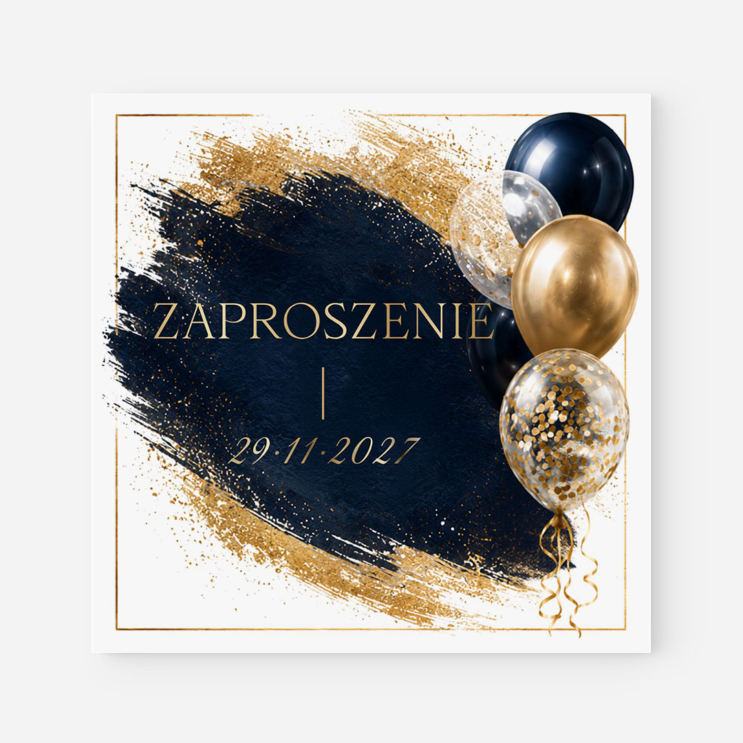 Zaproszenia Biznesowe - Jubileusz Firmy – WF°2