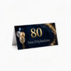 Personalizowane Winietki na 80 urodziny - T1085