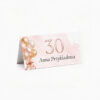 Personalizowane winietki na 30 urodziny - T1087